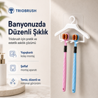 Triobrush Duvar Fırça Askılığı